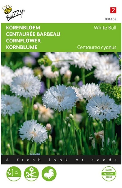 Centaurea White Ball cca 1 g