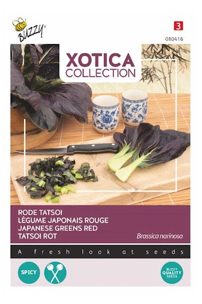 Tatsoi Red, Japanese Greens Red cca 1 g
