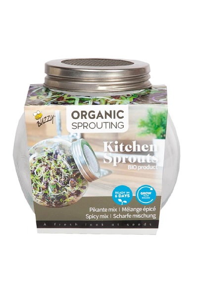 Pohár na nakličovanie so semenami