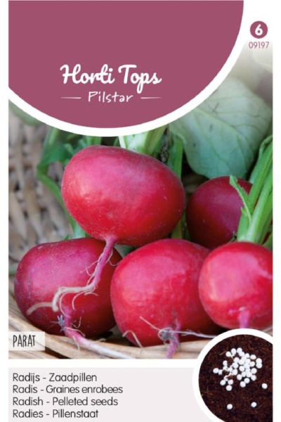 Peletované semená redkovky, semená redkovky, peletované semená, 