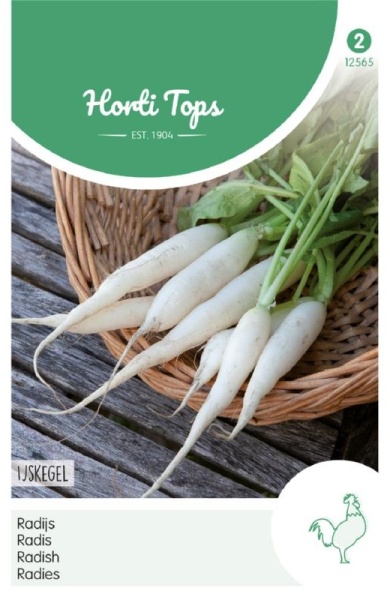 Reďkovka biela dlhá Long White Icicle cca 10 g