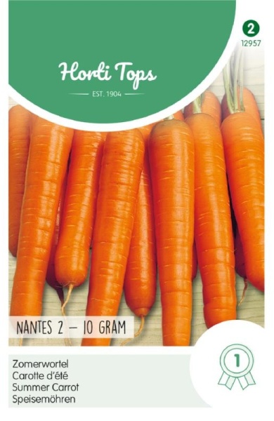 Mrkva skorá Nantes 2, polodlhá cca.10g