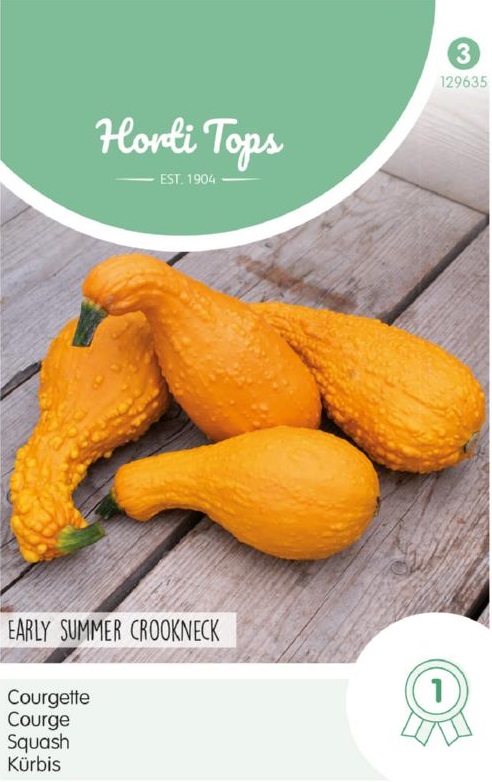 Tekvica na jedenie aj okrasu Summer Crookneck cca 2,5 g semien