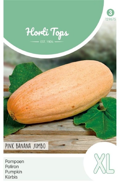 Tekvica Pink Banana Jumbo cca 3g