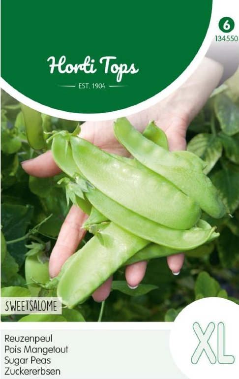 Hrach manžetový s obrovským strukom Sweetsalome cca 15 g semien