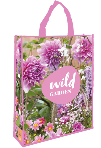 TAŠKA WILD GARDEN PINK - 30 ks