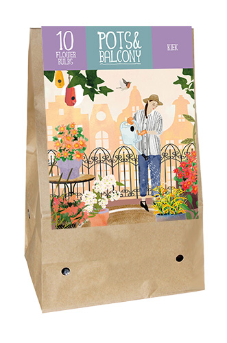 TAS POTS & BALCONY MIX - KIEK - 10 ks