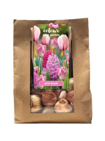 TAŠKA COLOUR YOUR GARDEN PINK BLUSH - 25 ks 