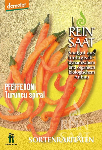 Paprika pálivá Turunucu Spiral  BIO cca 30 semien
