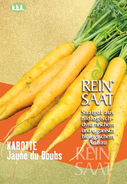 BIO semená Mrkva žltá Jaune du Doubs cca 1,3 g