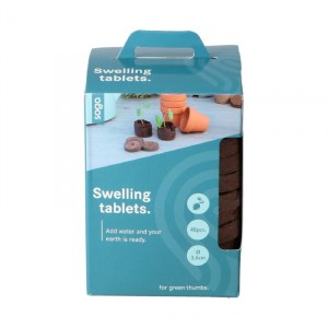 Substrátové tablety pre výsev 48 kusov