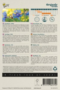 BIO semená Centaurea cyanus Nevädza divoká  cca 0,5 g semien